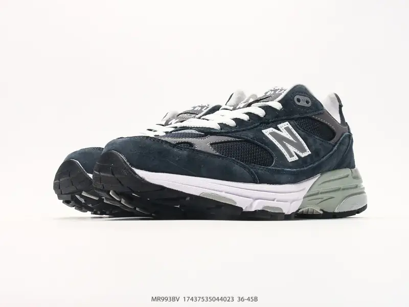 New Balance Chaussures de sport Rétro Respirant Amorti MR993NV #17437535044023